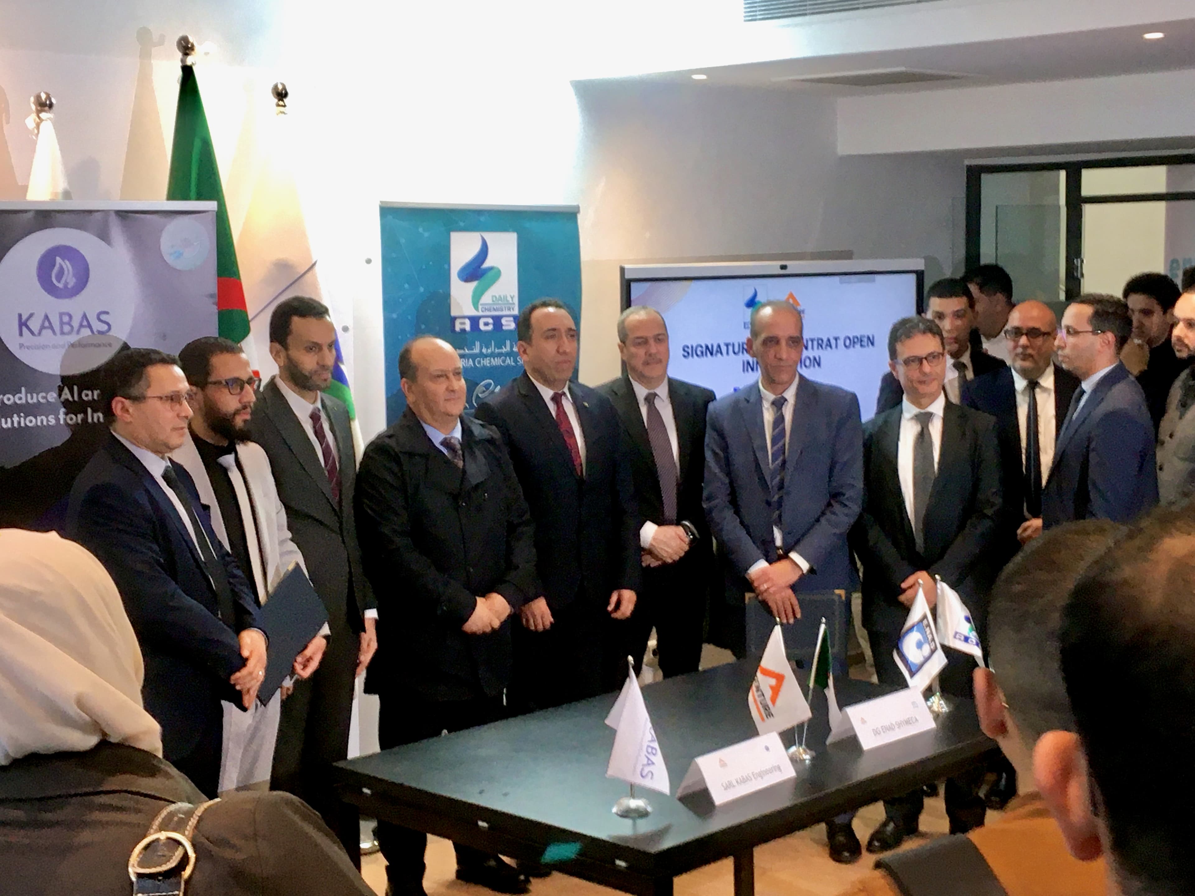 Partnership signing ceremony